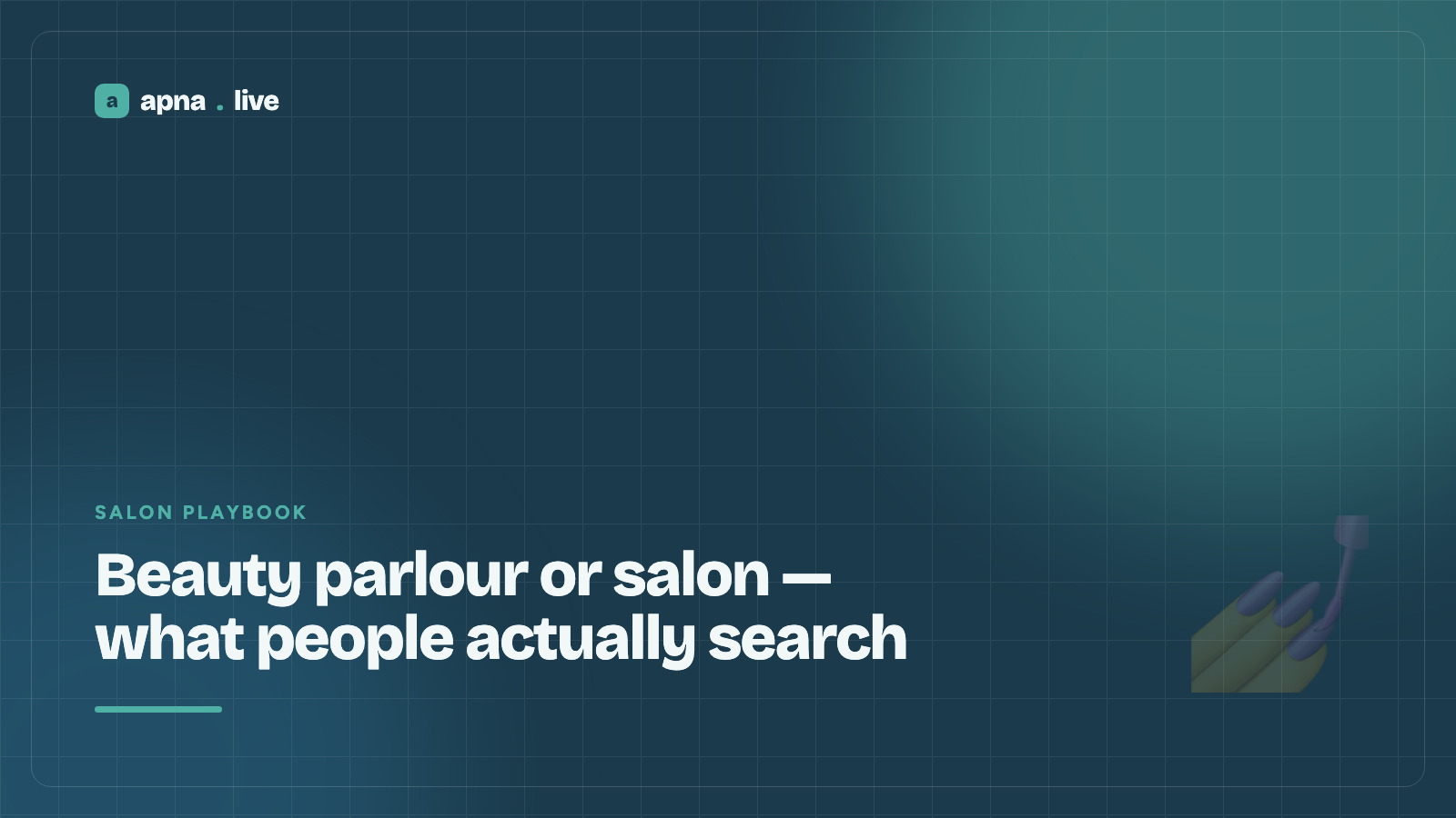 Beauty parlour or salon — what people actually search