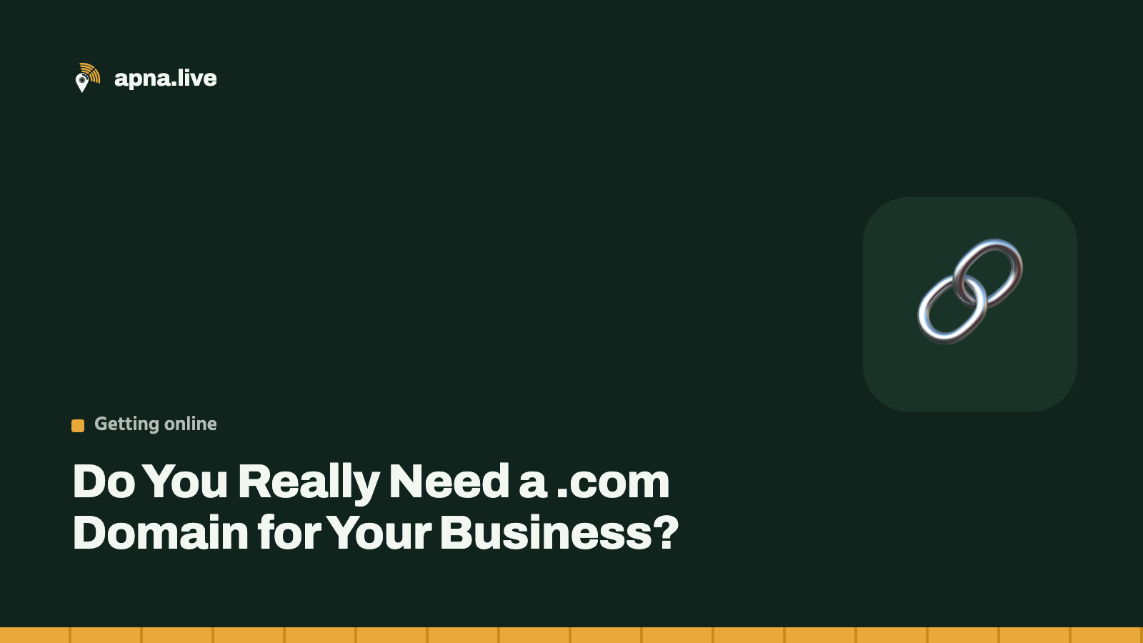 Do You Really Need a .com Domain for Your Business?