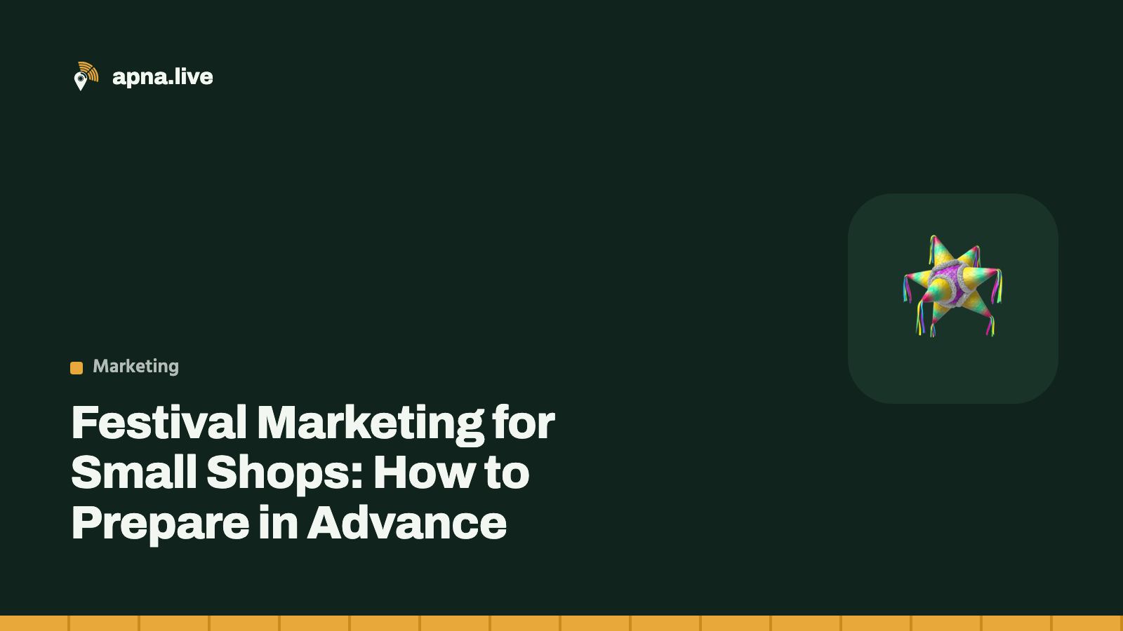 Festival Marketing for Small Shops: How to Prepare in Advance