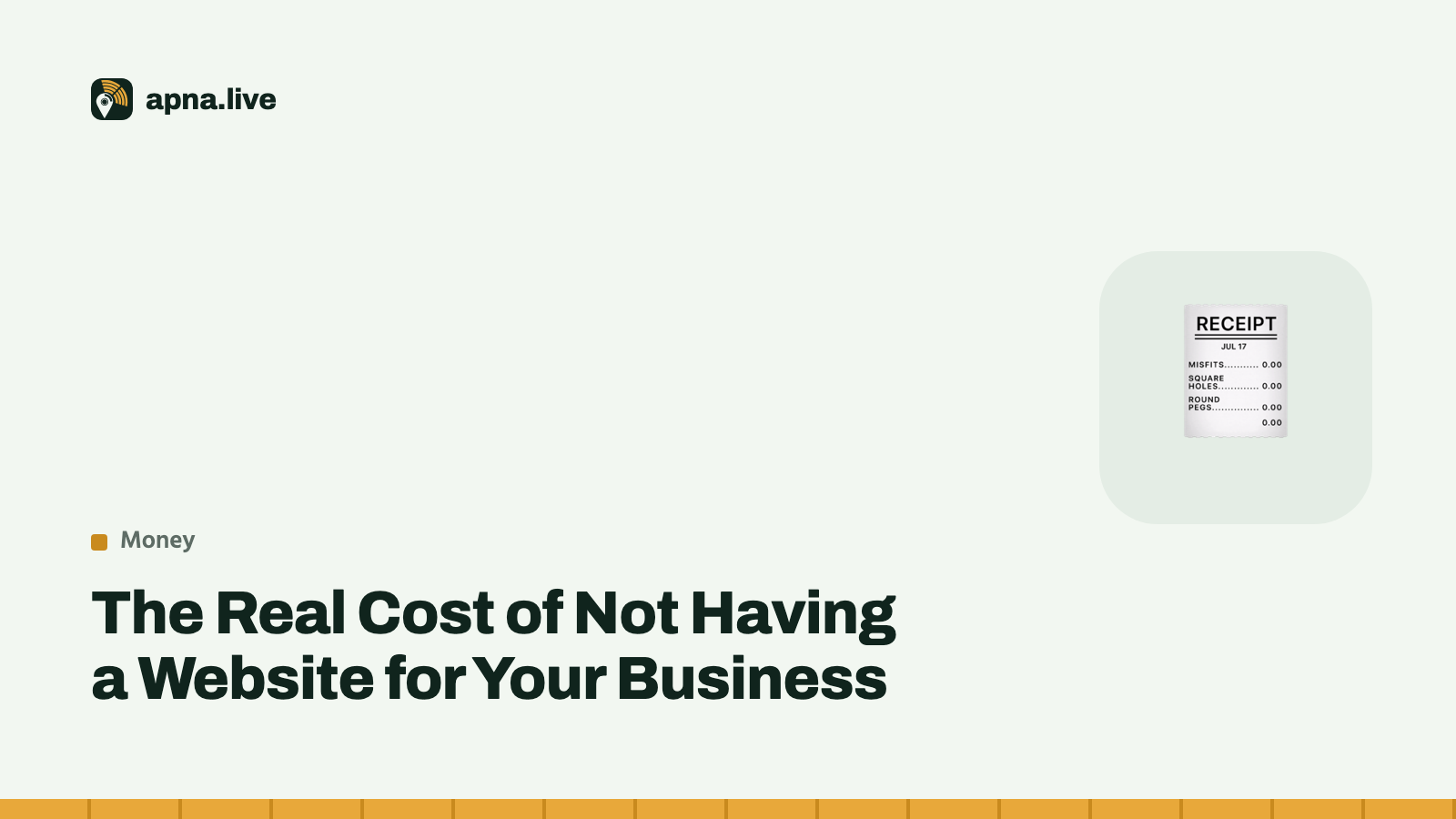The Real Cost of Not Having a Website for Your Business